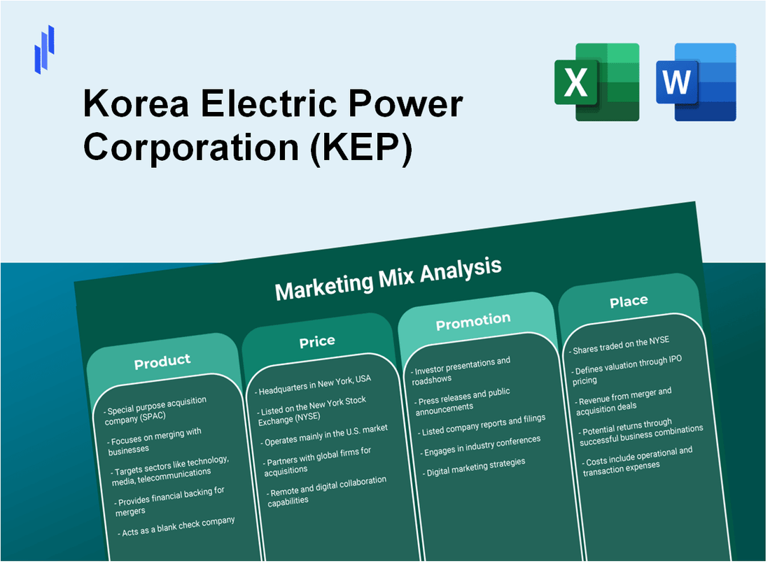 Marketing Mix Analysis of Korea Electric Power Corporation (KEP)