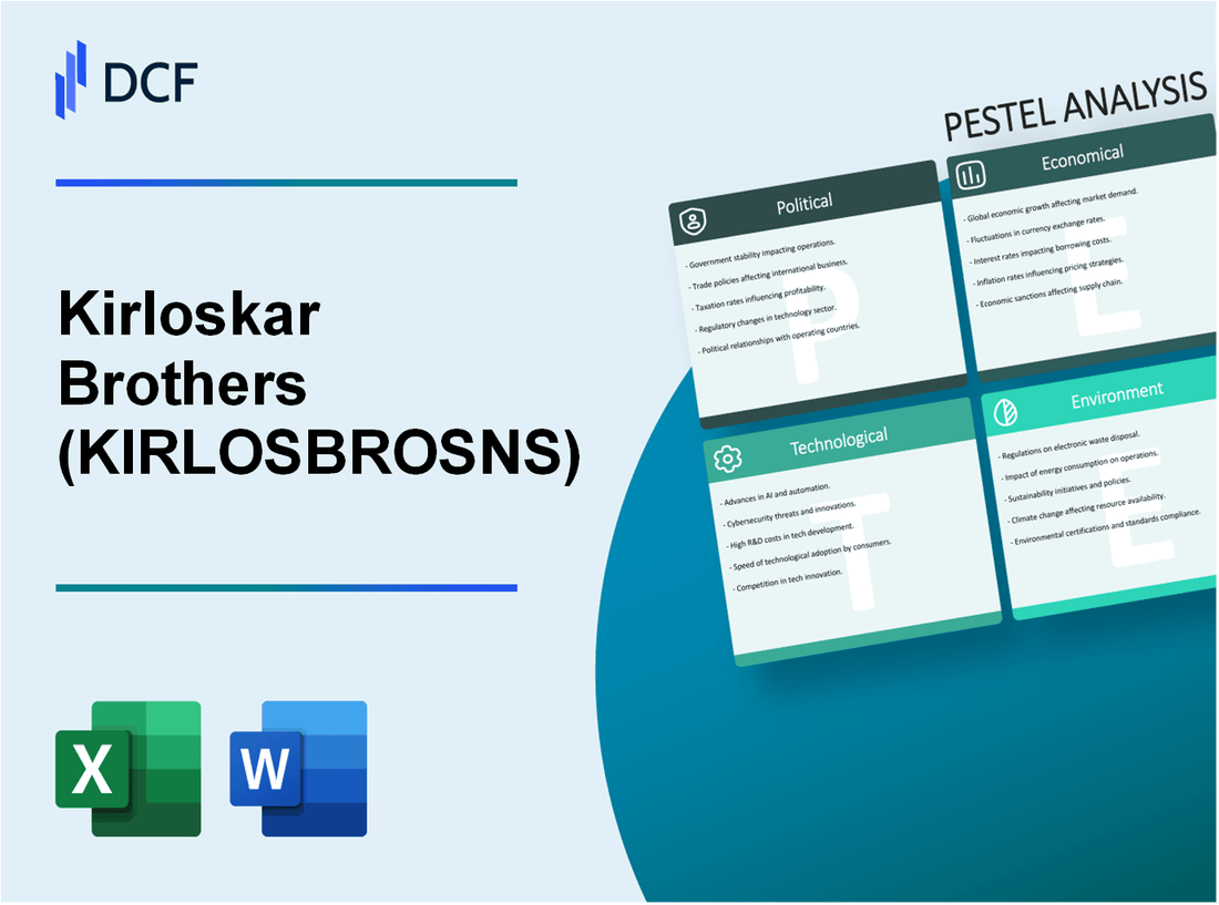 Kirloskar Brothers Limited (KIRLOSBROS.NS): PESTEL Analysis