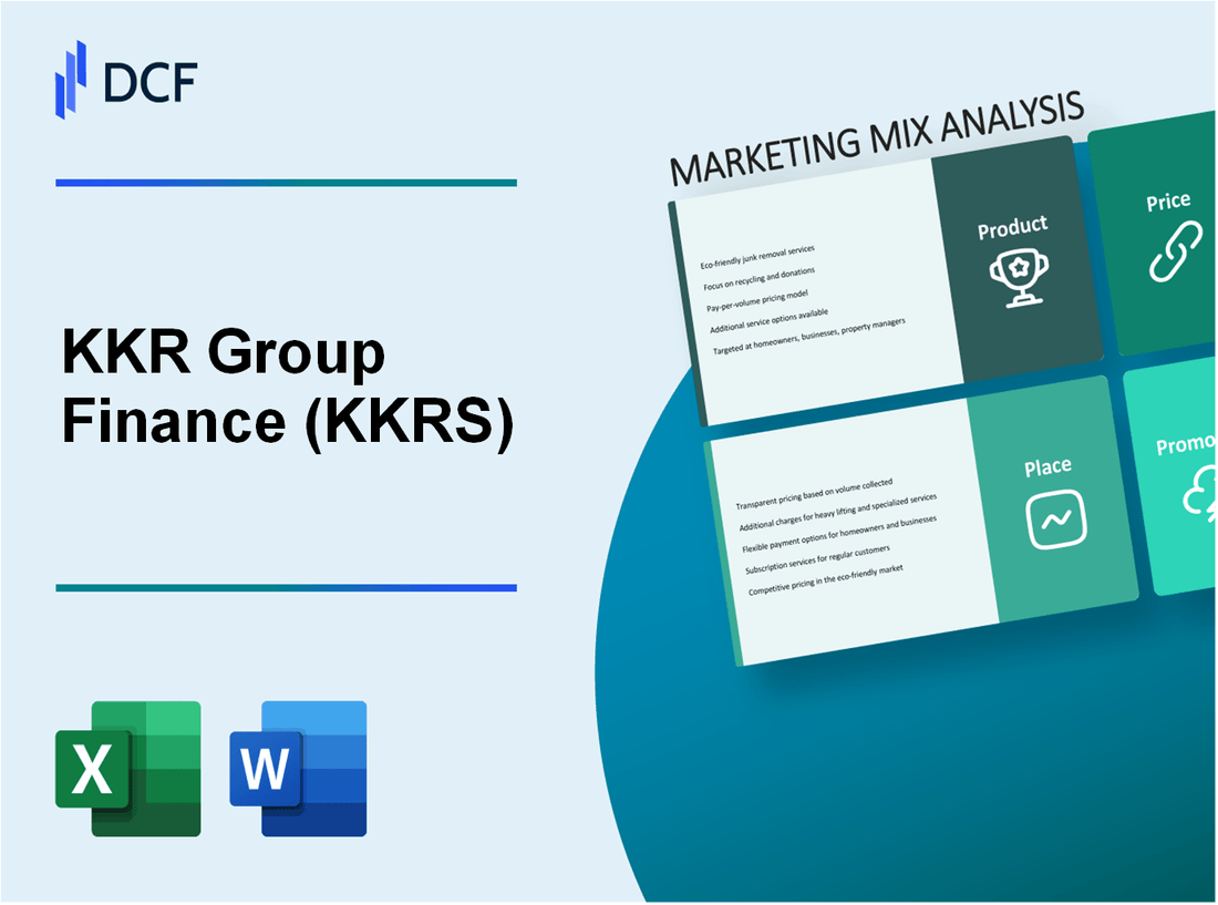 KKR Group Finance Co. IX LLC 4. (KKRS): Marketing Mix Analysis