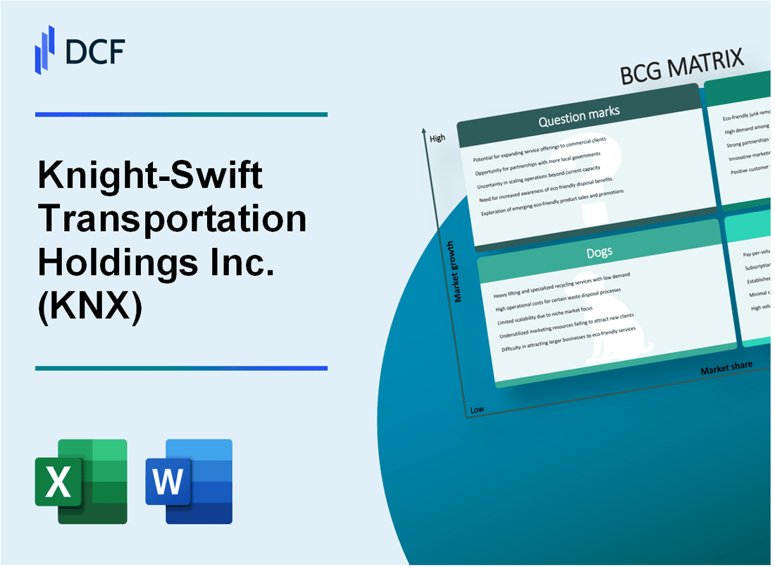 Knight-Swift Transportation Holdings Inc. (KNX) BCG Matrix