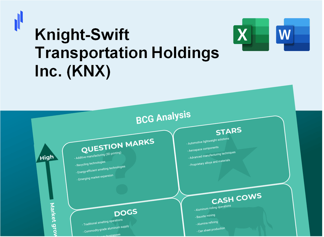 Knight-Swift Transportation Holdings Inc. (KNX) BCG Matrix Analysis