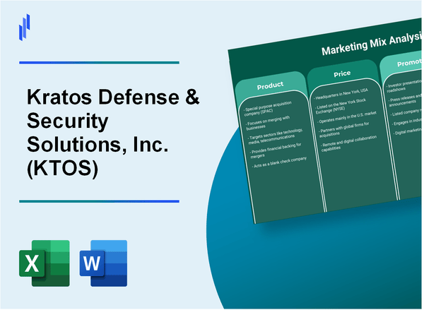 Marketing Mix Analysis of Kratos Defense & Security Solutions, Inc. (KTOS)