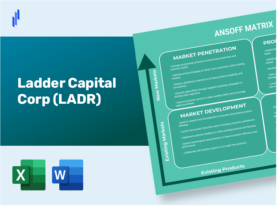 Ladder Capital Corp (LADR) ANSOFF Matrix