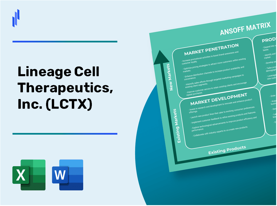 Lineage Cell Therapeutics, Inc. (LCTX) ANSOFF Matrix