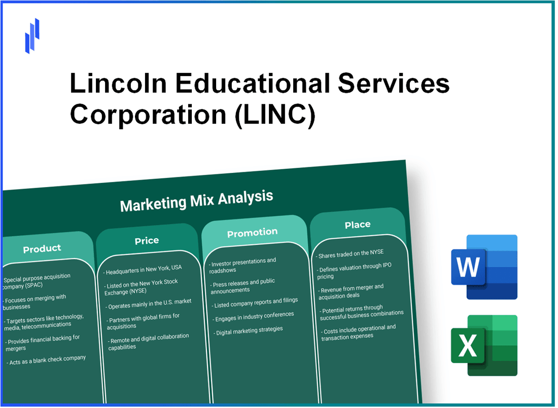 Marketing Mix Analysis of Lincoln Educational Services Corporation (LINC)