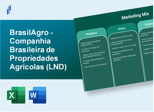 Marketing Mix Analysis of BrasilAgro - Companhia Brasileira de Propriedades Agrícolas (LND)