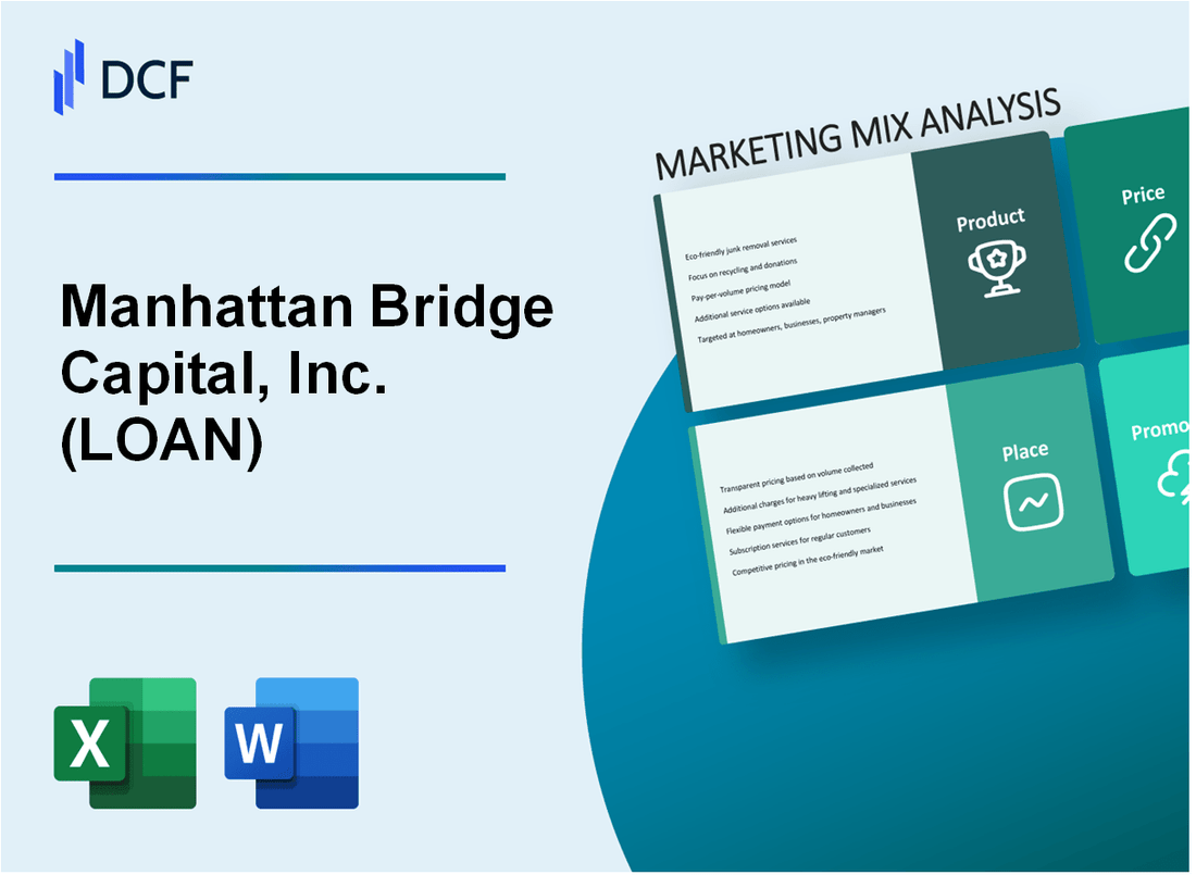 Manhattan Bridge Capital, Inc. (LOAN) Marketing Mix