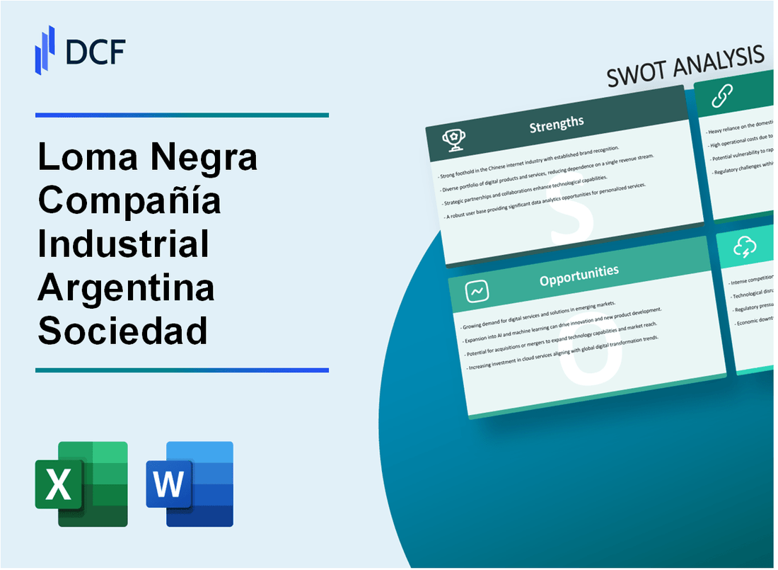 Loma Negra Compañía Industrial Argentina Sociedad Anónima (LOMA) SWOT Analysis