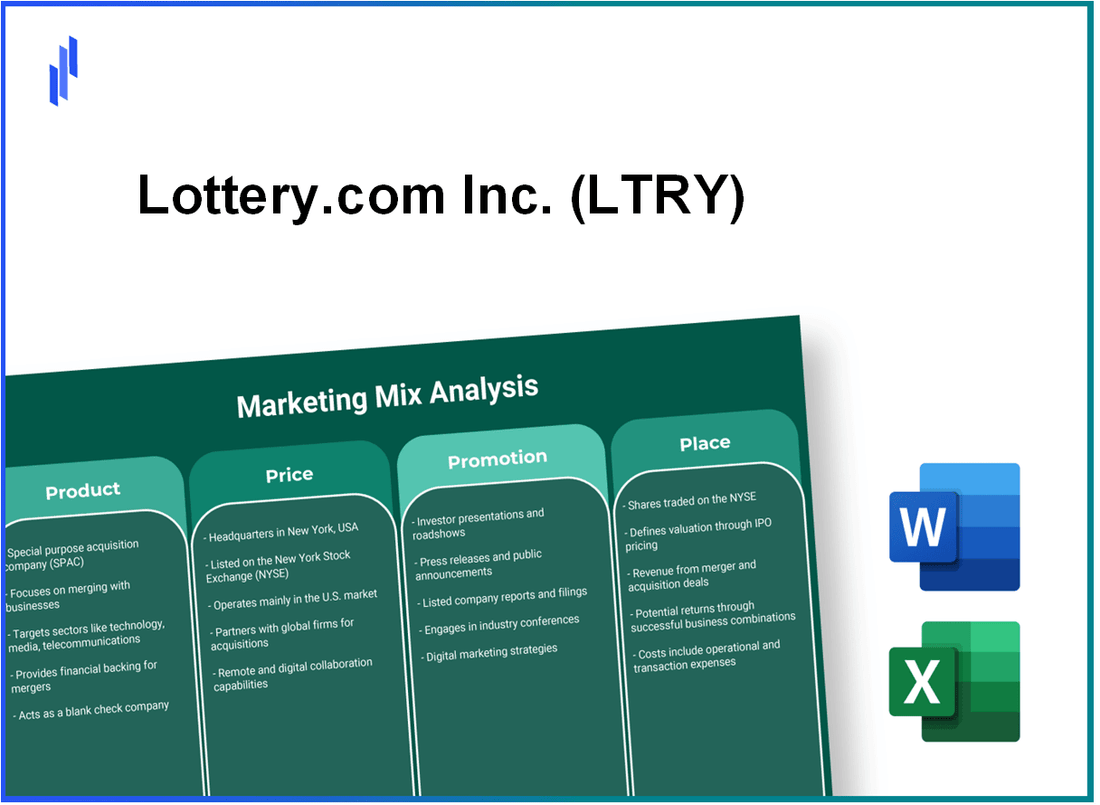 Marketing Mix Analysis of Lottery.com Inc. (LTRY)