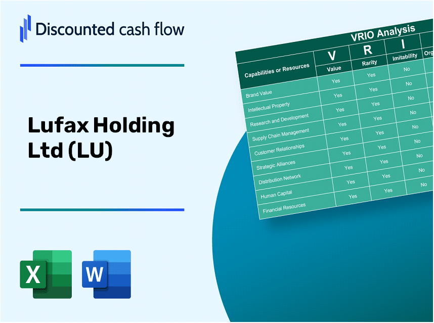 Lufax Holding Ltd (LU): VRIO Analysis [10-2024 Updated]