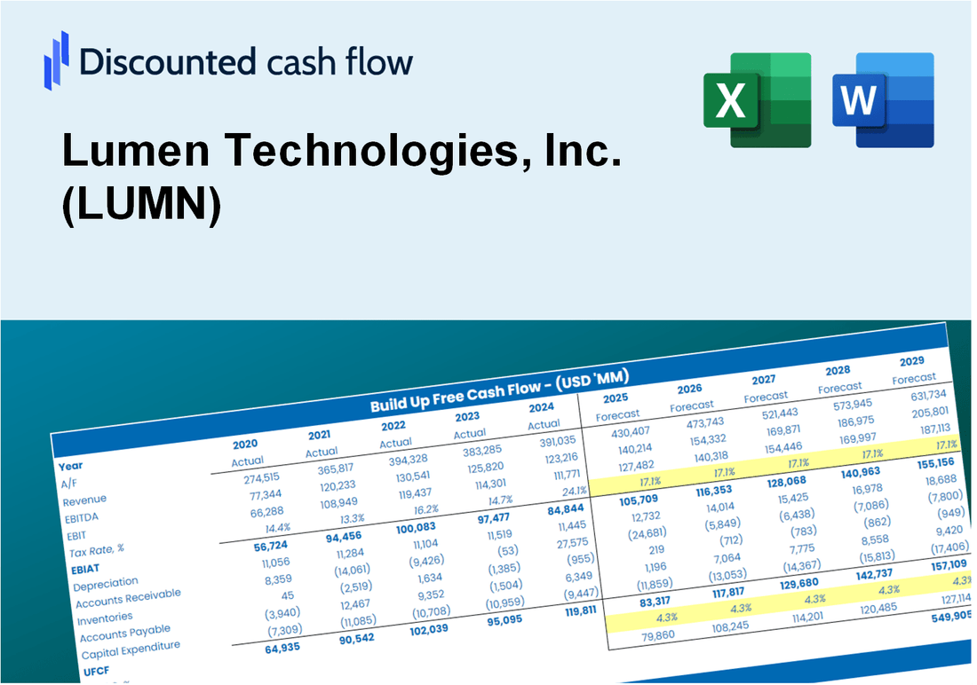 Lumen Technologies, Inc. (LUMN) DCF Valuation