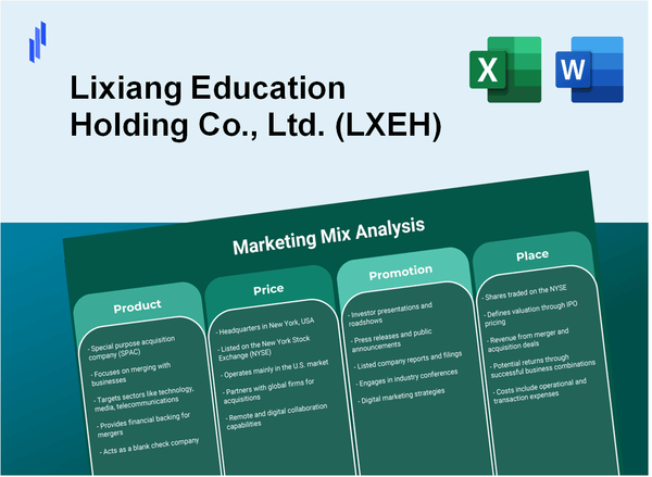 Marketing Mix Analysis of Lixiang Education Holding Co., Ltd. (LXEH)