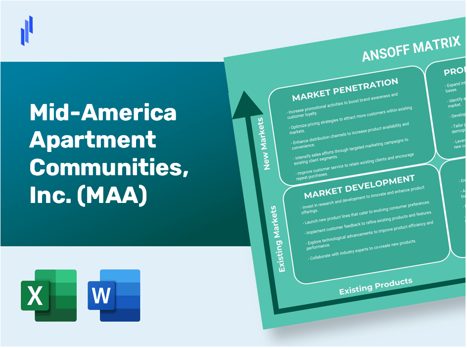 Mid-America Apartment Communities, Inc. (MAA)Ansoff Matrix