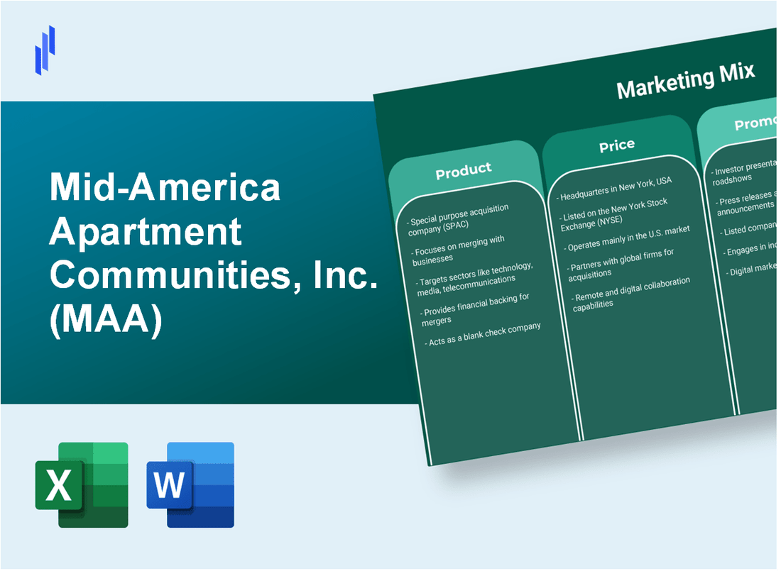 Marketing Mix Analysis of Mid-America Apartment Communities, Inc. (MAA)