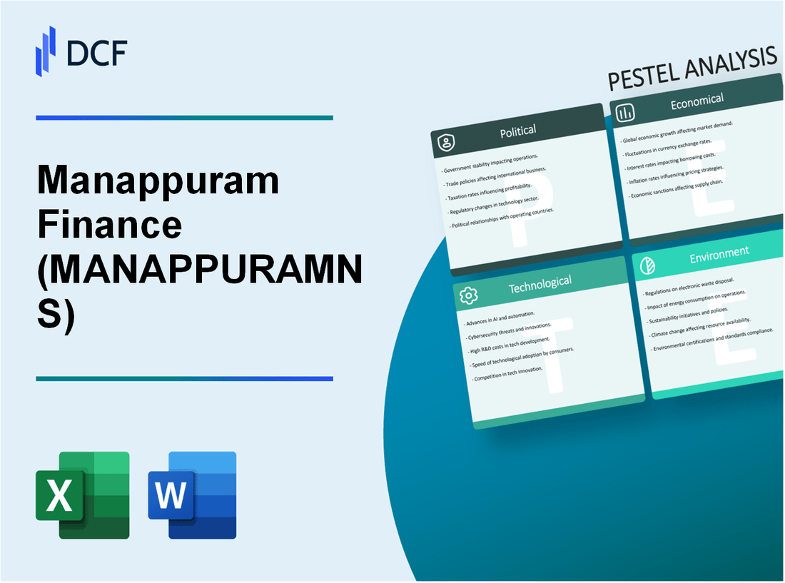 Manappuram Finance Limited (MANAPPURAM.NS): PESTEL Analysis