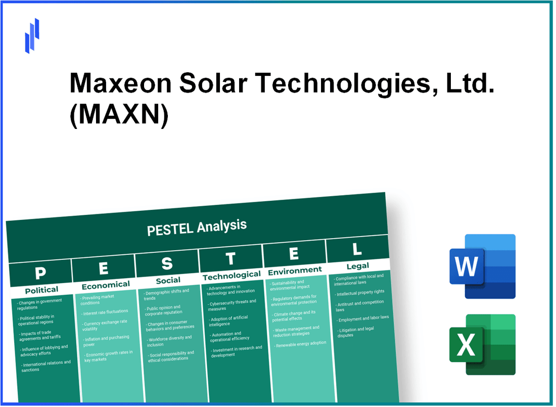 PESTEL Analysis of Maxeon Solar Technologies, Ltd. (MAXN)