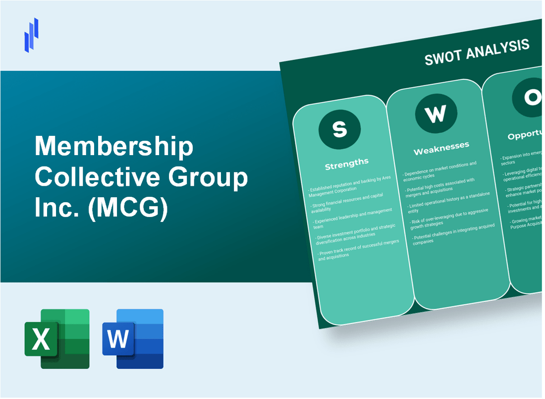 Membership Collective Group Inc. (MCG) SWOT Analysis