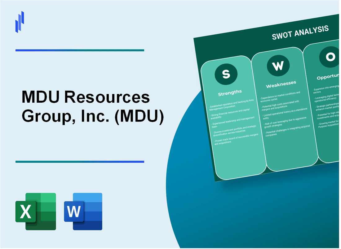 MDU Resources Group, Inc. (MDU) SWOT Analysis