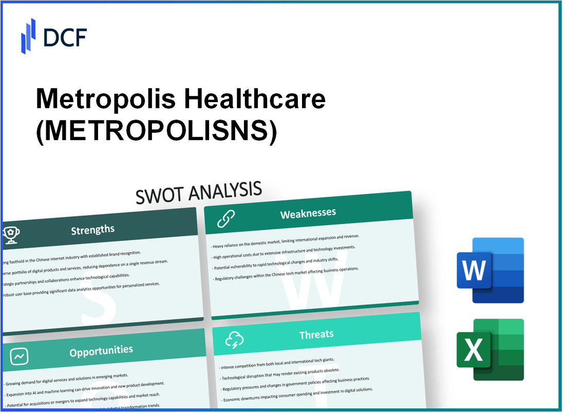 Metropolis Healthcare Limited (METROPOLIS.NS): SWOT Analysis