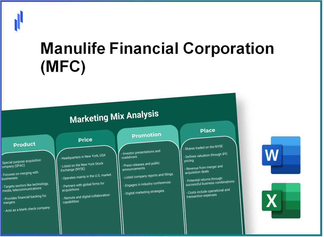 Marketing Mix Analysis of Manulife Financial Corporation (MFC)