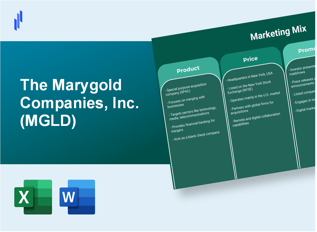 Marketing Mix Analysis of The Marygold Companies, Inc. (MGLD)