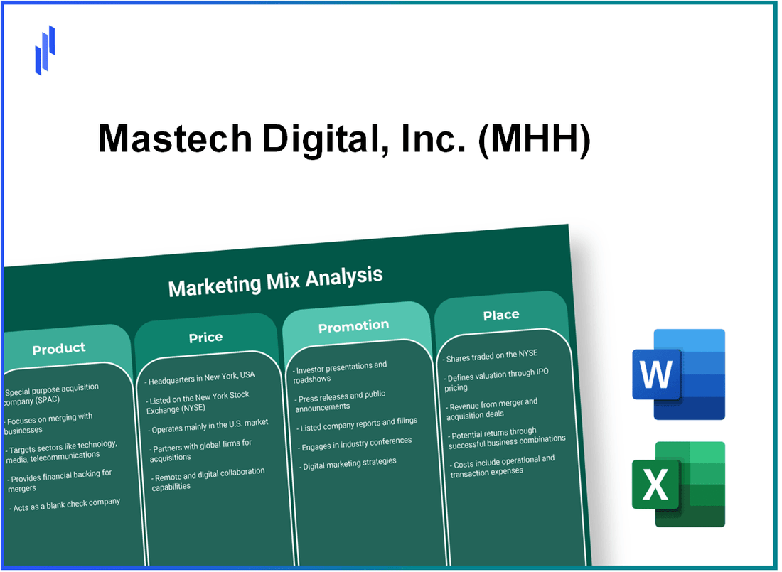 Marketing Mix Analysis of Mastech Digital, Inc. (MHH)