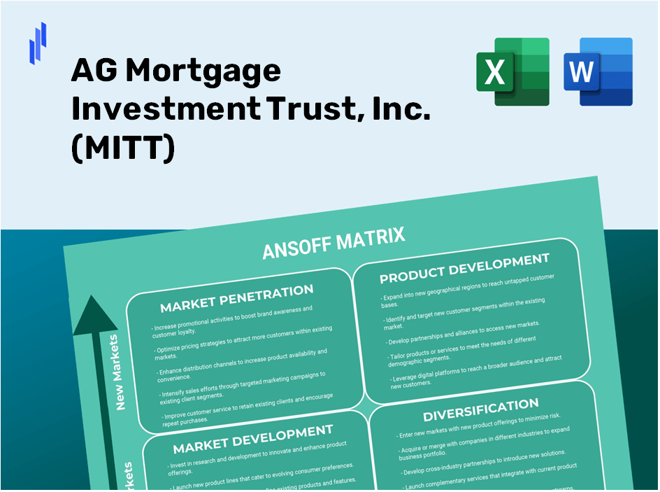 AG Mortgage Investment Trust, Inc. (MITT)Ansoff Matrix