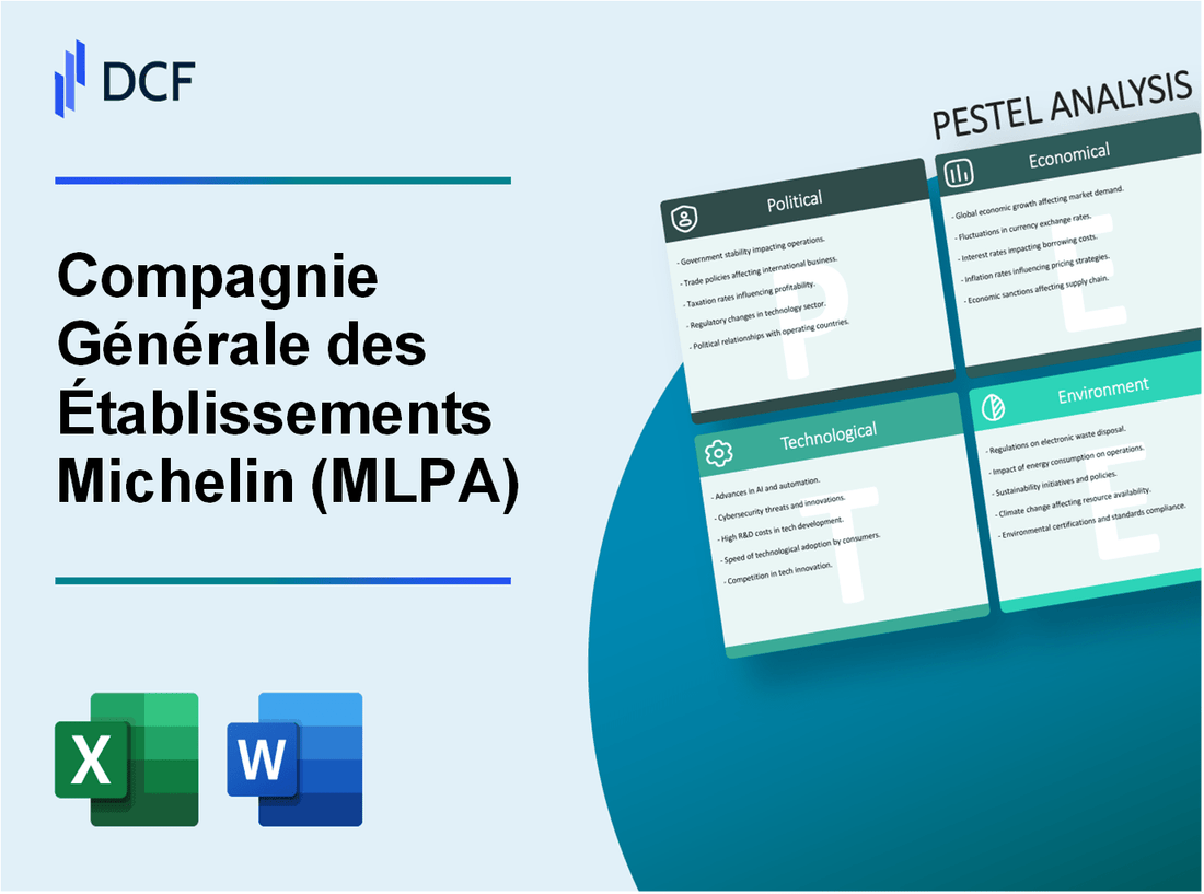 Compagnie Générale des Établissements Michelin Société en commandite par actions (ML.PA): PESTEL Analysis