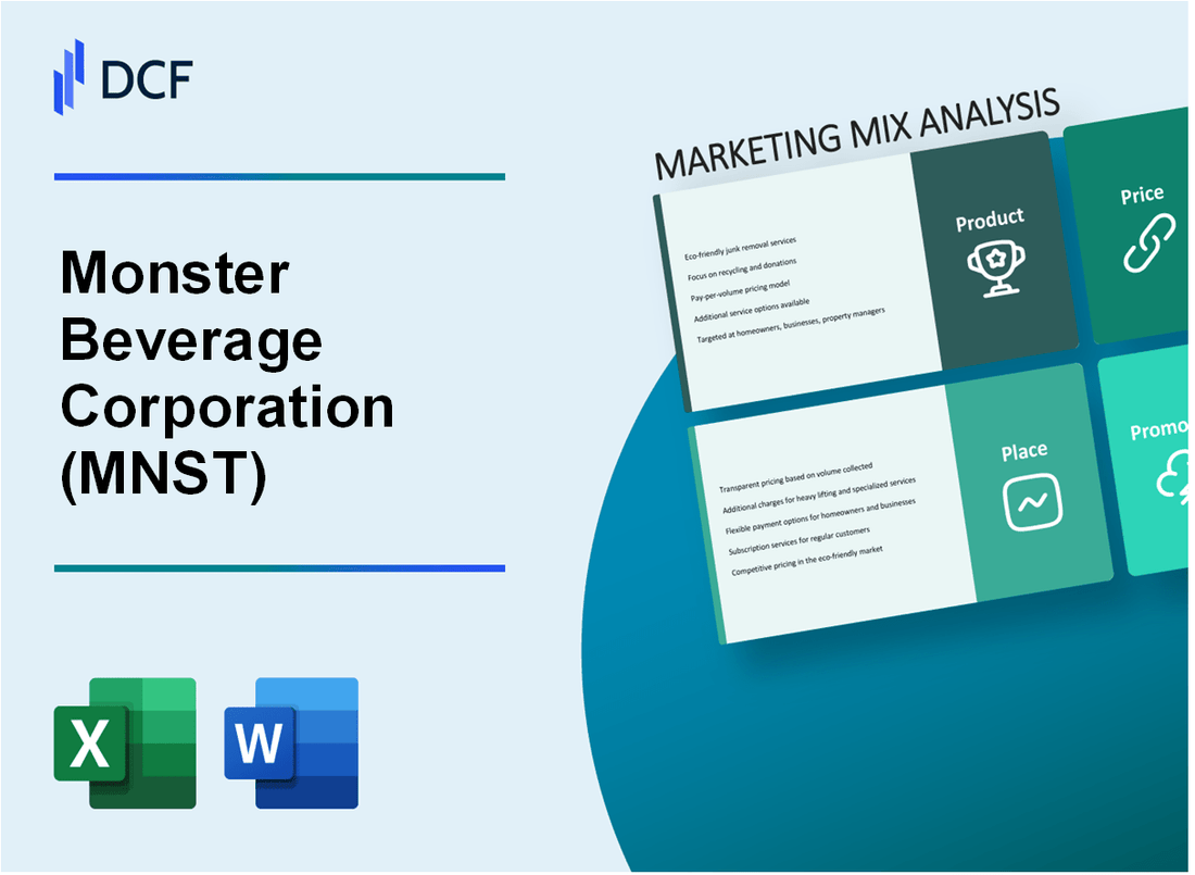 Monster Beverage Corporation (MNST) Marketing Mix