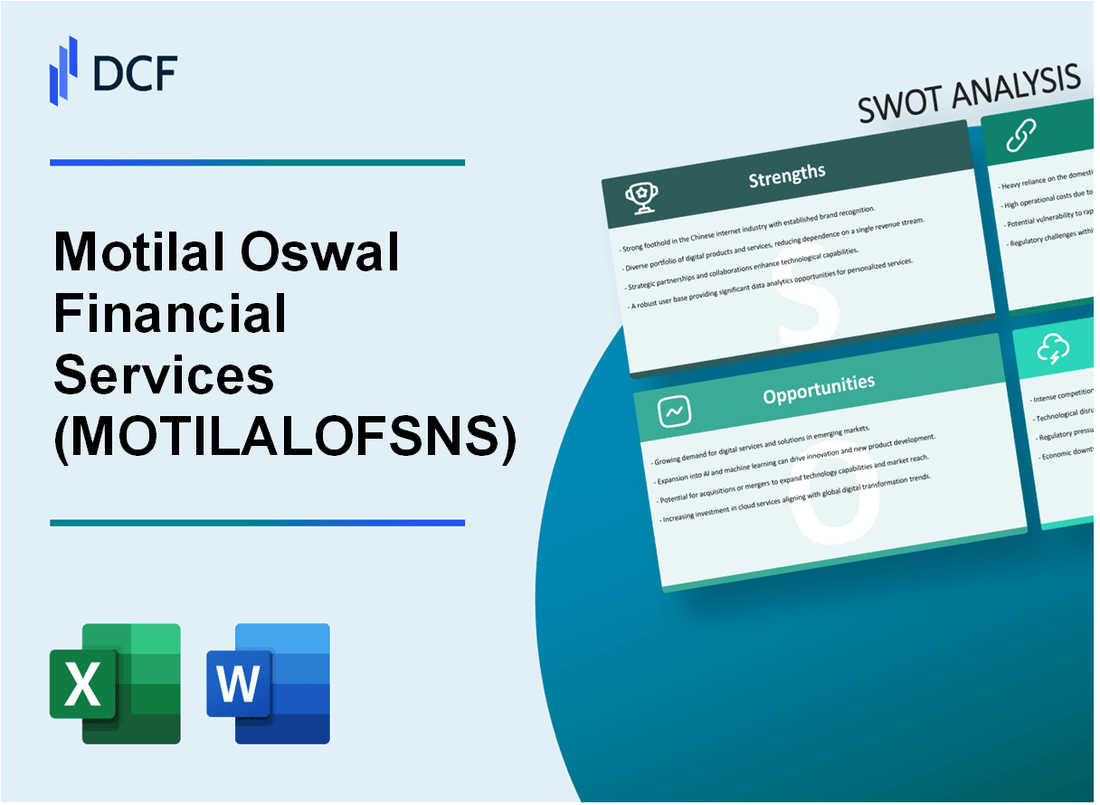 Motilal Oswal Financial Services Limited (MOTILALOFS.NS): SWOT Analysis