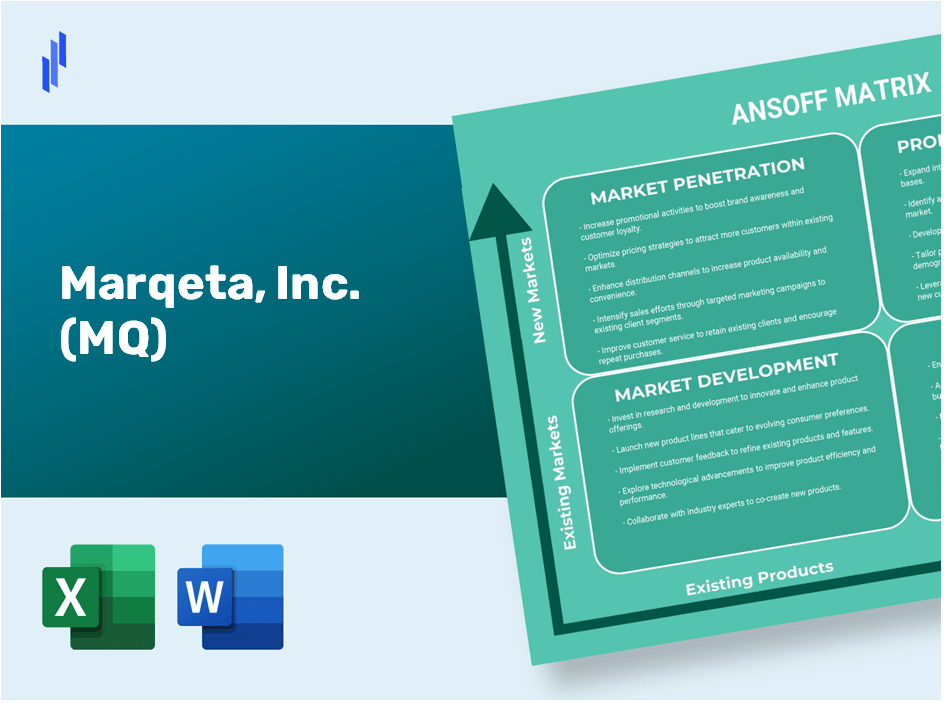 Marqeta, Inc. (MQ)Ansoff Matrix