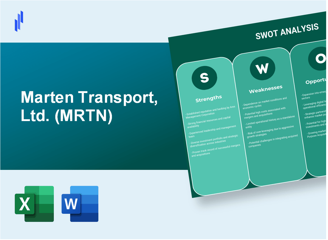 Marten Transport, Ltd. (MRTN) SWOT Analysis