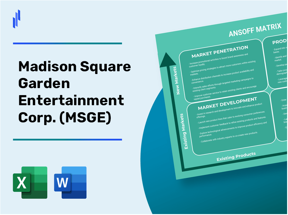 Madison Square Garden Entertainment Corp. (MSGE) ANSOFF Matrix