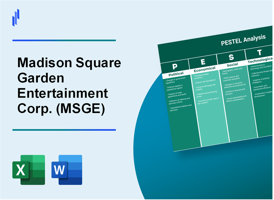 PESTEL Analysis of Madison Square Garden Entertainment Corp. (MSGE)