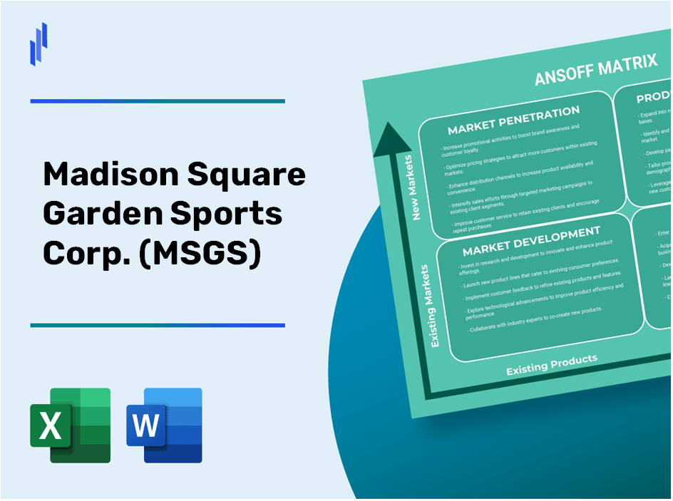 Madison Square Garden Sports Corp. (MSGS) ANSOFF Matrix