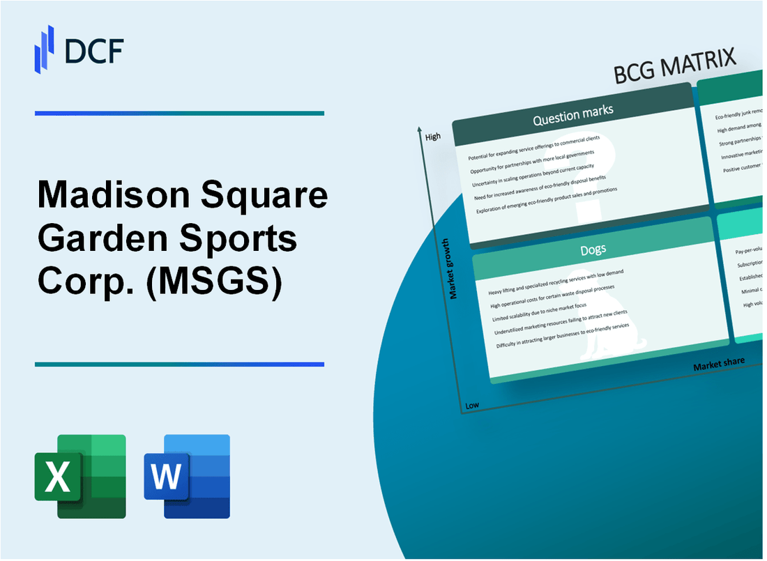 Madison Square Garden Sports Corp. (MSGS) BCG Matrix