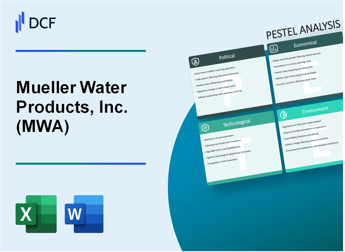 Mueller Water Products, Inc. (MWA) PESTLE Analysis