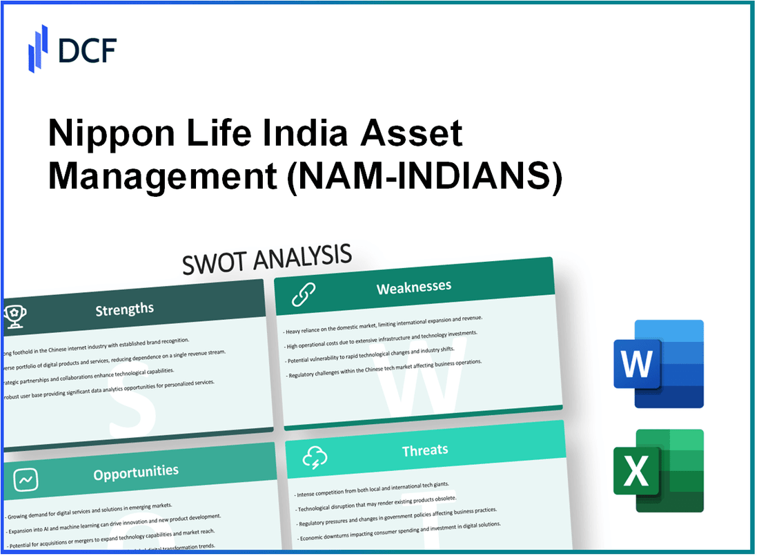 Nippon Life India Asset Management Limited (NAM-INDIA.NS): SWOT Analysis