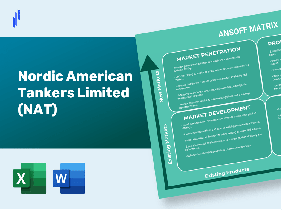 Nordic American Tankers Limited (NAT)Ansoff Matrix