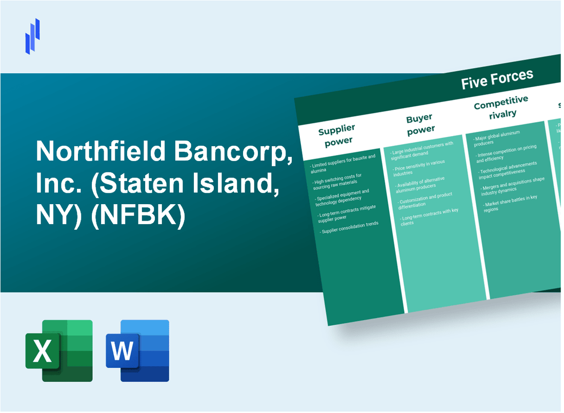 What are the Porter’s Five Forces of Northfield Bancorp, Inc. (Staten Island, NY) (NFBK)?