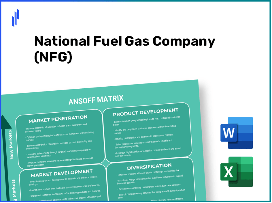 National Fuel Gas Company (NFG)Ansoff Matrix