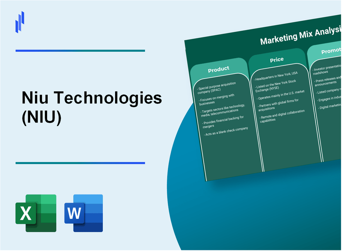 Marketing Mix Analysis of Niu Technologies (NIU)