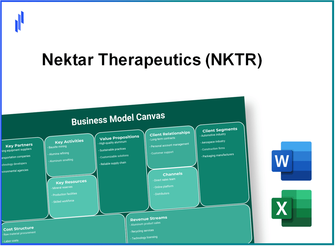 Nektar Therapeutics (NKTR): Business Model Canvas