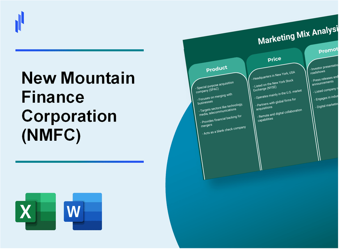 Marketing Mix Analysis of New Mountain Finance Corporation (NMFC)