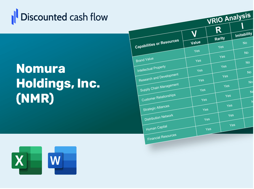 Nomura Holdings, Inc. (NMR): VRIO Analysis [10-2024 Updated]