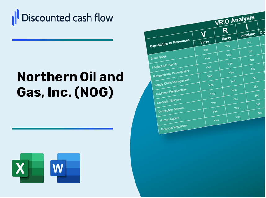 Northern Oil and Gas, Inc. (NOG): VRIO Analysis [10-2024 Updated]