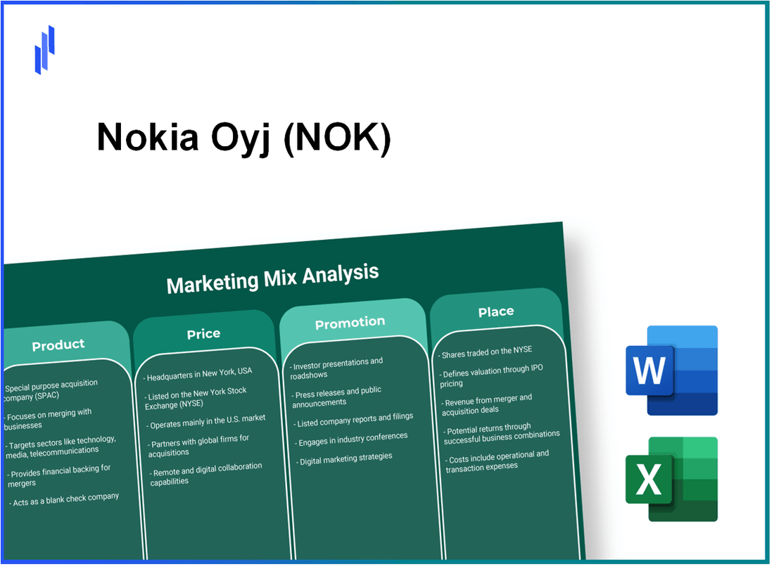 Marketing Mix Analysis of Nokia Oyj (NOK)