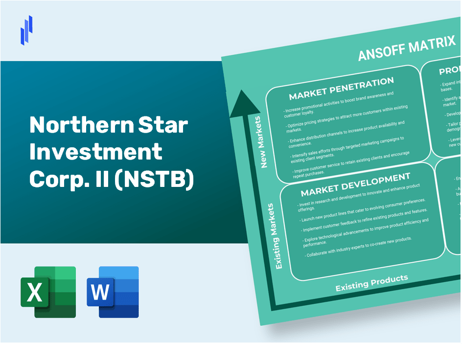 Northern Star Investment Corp. II (NSTB)Ansoff Matrix