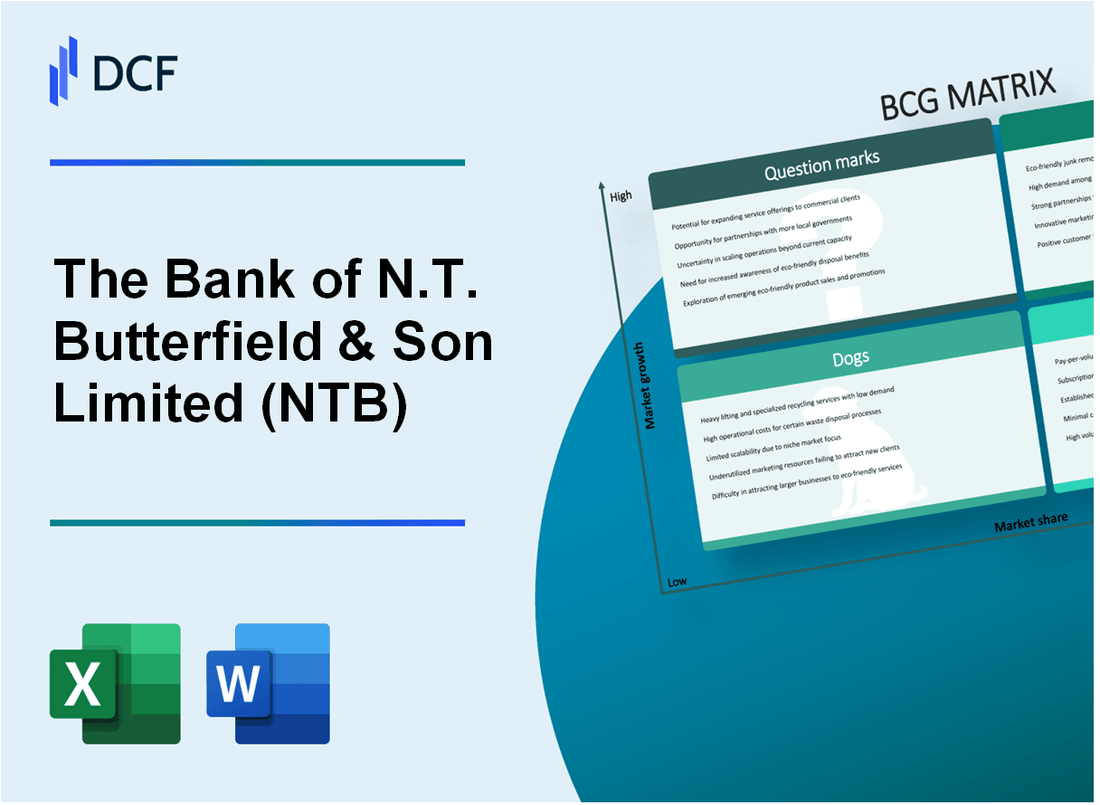 The Bank of N.T. Butterfield & Son Limited (NTB) BCG Matrix