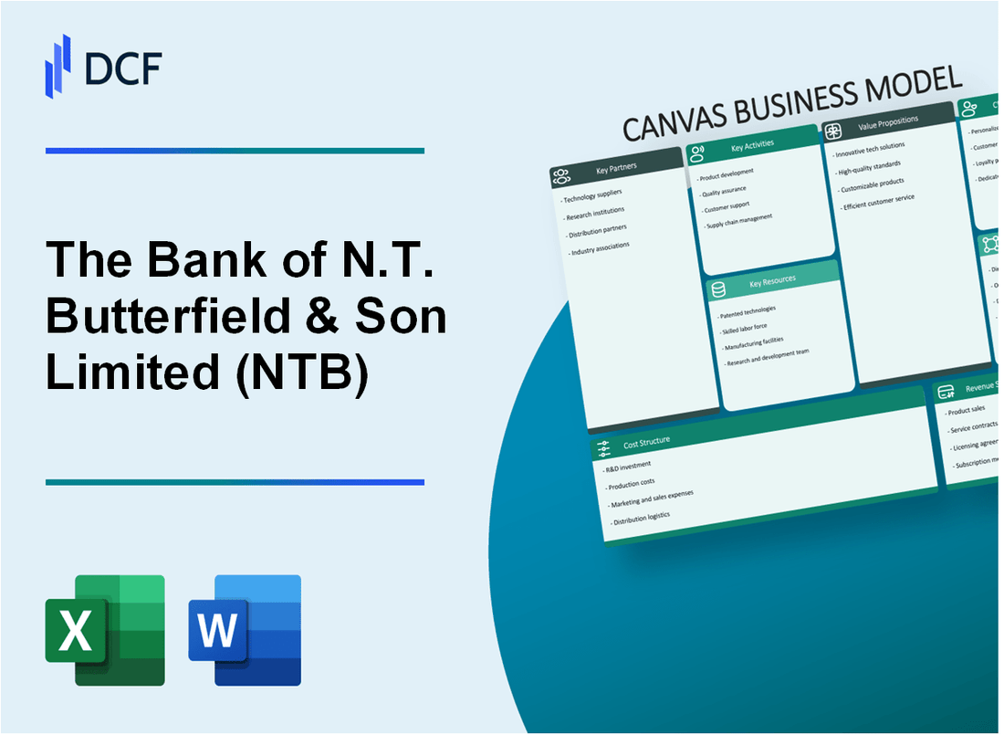 The Bank of N.T. Butterfield & Son Limited (NTB) Business Model Canvas